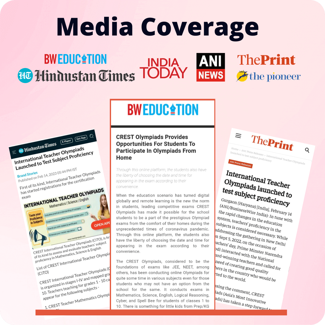 News about CREST Olympiads